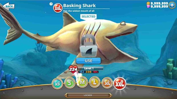 Hungry shark world apk unlimited everything